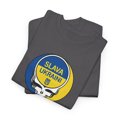 Grateful Dead - Slava Ukraini Stealie Grateful Dead T-Shirt - StealieShop